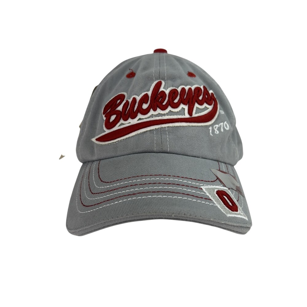 Ohio State Buckeyes Hat Cap Strap Back Script NCAA Football Mens Organic